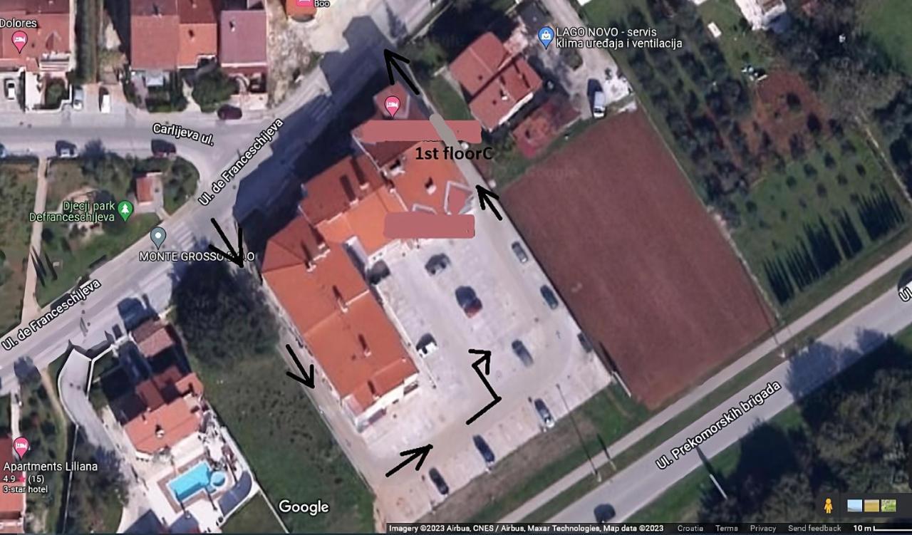 Appartamento 1St Floorc Pola Esterno foto